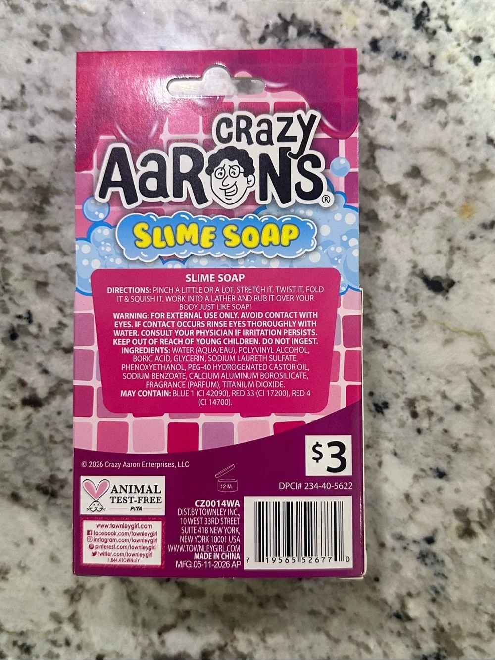 🫧✨ Crazy Aaron’s Slime Soap Bundle — 4 Pack! ✨🫧